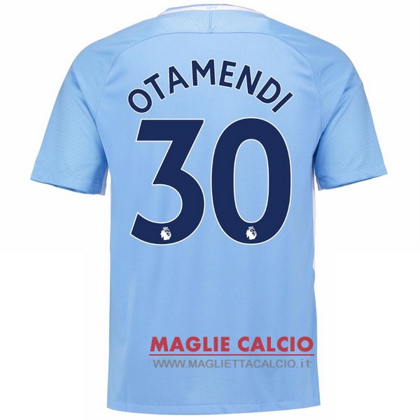 maglietta manchester city 2017-2018 otamendi 30 prima